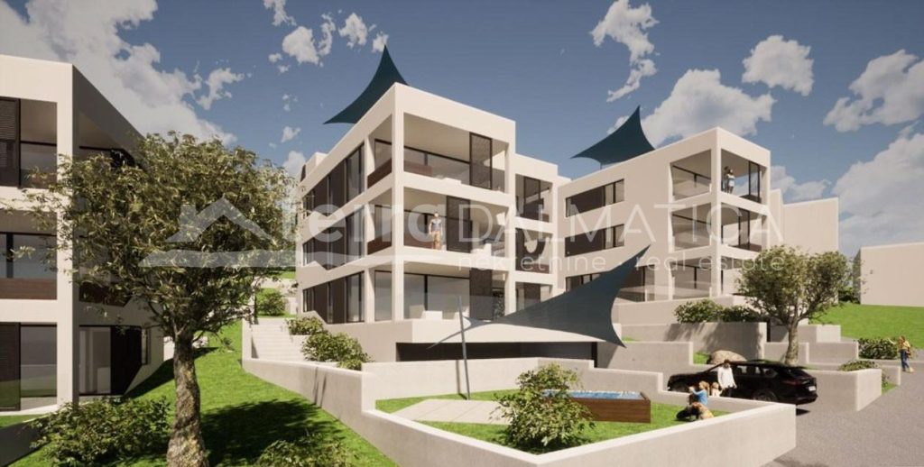Šibenik, Podsolarsko, nowoczesny apartament z wyposażeniem najwyższej jakości