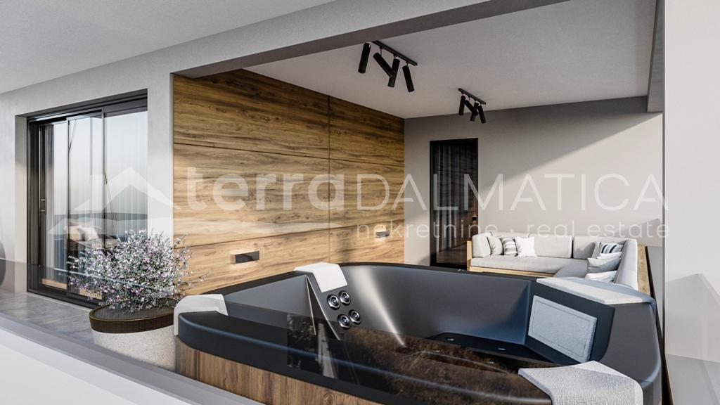 Rogoznica, nova kuća modernog dizajna u blizini mora