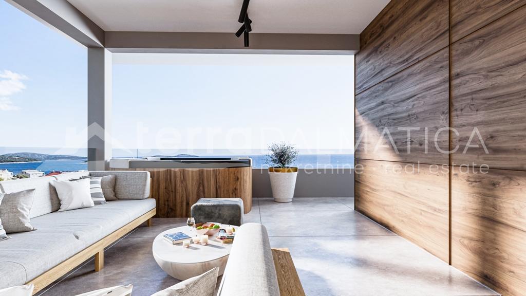 Rogoznica, nova kuća modernog dizajna u blizini mora