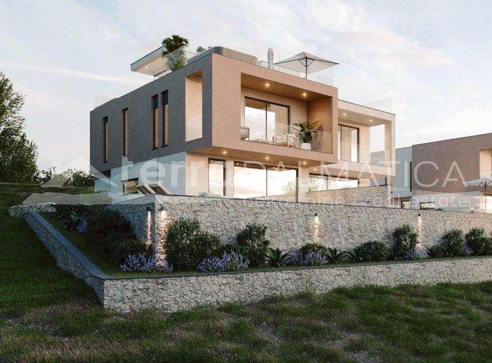 Vodice, luxury duplex with incredible sea view