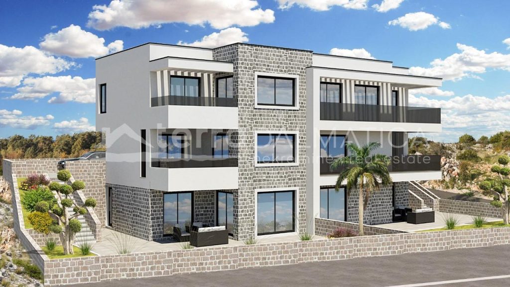 Vodice, duplex with two apartments in a great location